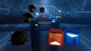 Rock It Beat Saber Expert+ Faster Mode Rank S Rocket League x Monstercat DLC