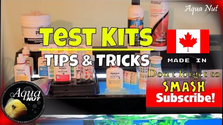 Aquarium Water Test Kits, & Lab Fish Tank Test Strips 🐠 Water Testing