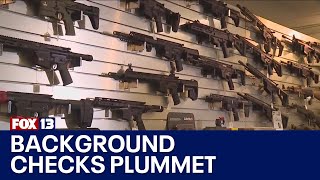 Firearm background checks plummet in Washington | FOX 13 Seattle