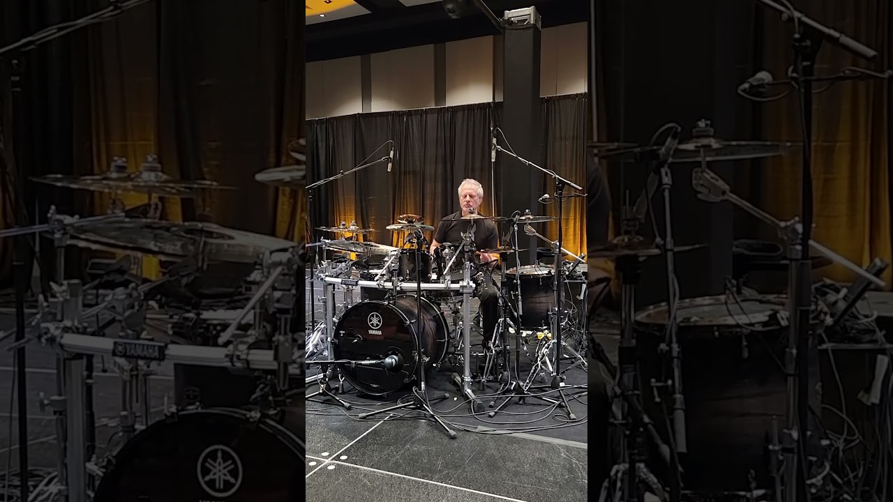 🎛️ dave weckl dials in oak shells before showtime