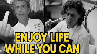 A Rare Moment Between Marco Pierre White and Anthony Bourdain Profile
