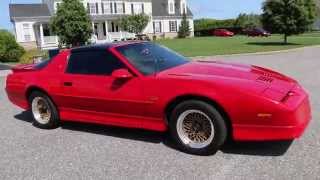 1987 Pontiac Trans Am GTA For Sale~1 Owner~T-Tops~ONLY 36,000 Miles!