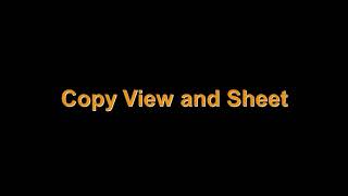 WSP Revit Addin - Copy View and Sheet