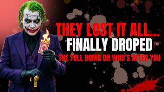 THEY LOST IT ALL… FINALLY DROPPED THE FULL BOMB ON WHO'S AFTER YOU 💀🃏🔥 || JOKER SPEECH