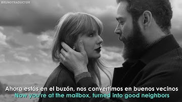 Taylor Swift - Fortnight ft. Post Malone // Lyrics + Español // Video Oficial