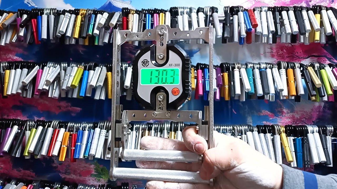 26.12.2025 PR with the XF300 14 mm handled dynamometer 握力計