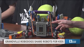 Students in Grandville's award-winning robotics program show us the ropes
