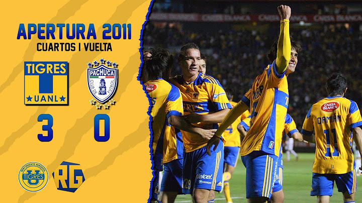 TIGRES VS PACHUCA 3-0 | CUARTOS DE FINAL VUELTA | APERTURA 2011 | GOLES DE VINIEGRA, LOBOS Y DAMIAN