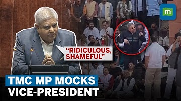 TMC MP Mocks VP Jagdeep Dhankhar, Rahul Gandhi Records Video | Dhankhar Calls It "Shameful"