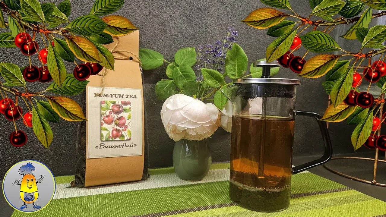 Fermentation des cerises ou des griottes pour le thé par congélation