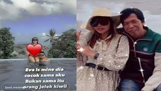 Usai Berpisah dengan Kiwil, Eva Belisima Tengah Bermesraan dengan Sosok Pria Ini Di Kolam Renang