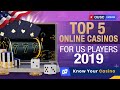 BEST ONLINE CASINOS for USA Players 2019 - YouTube