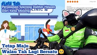 PERJALANAN DOKTER HEWAN DARI KOTA MALANG | SI KAKAK SOFT SPOKEN & SANTUN BANGET | VLOG ONBID GOJEK screenshot 2