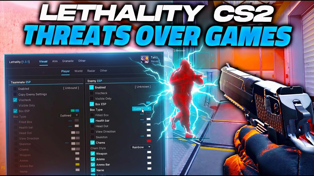 Getting THREATS Over Video Game Cheats (Lethality CS2)
