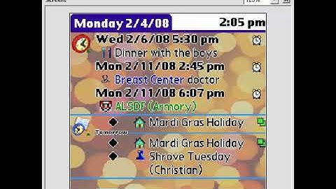 Agendus Palm - how to set a background wallpaper