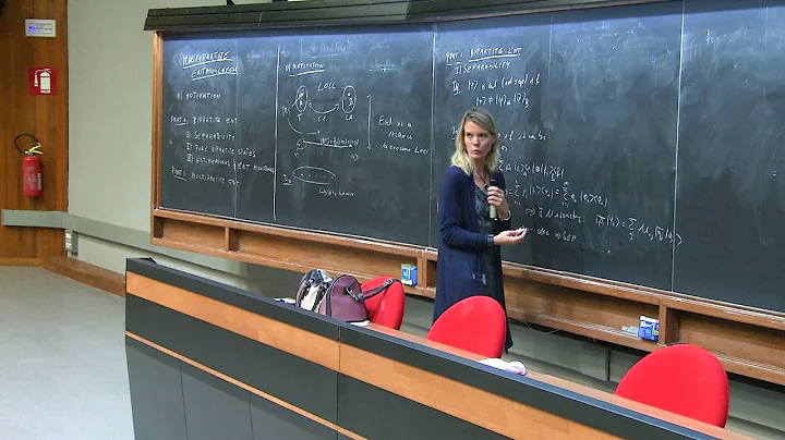 Multipartite Entanglement - Lecture 1