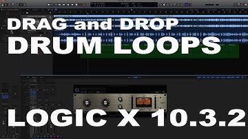 Import Drum Loops the Simple way. Logix X 10.3.2