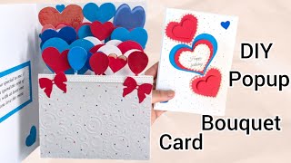 DIY Pop-Up Bouquet Card | Handmade Birthday Greeting Card Tutorial