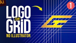 Como criar LOGO com GRID no Illustrator (arquivo para download)