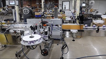 Front Back Wraparound Labeling Pharmaceutical Ovals and Boston Rounds- TechLine