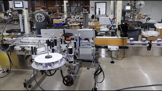 Front Back Wraparound Labeling Pharmaceutical Ovals and Boston Rounds- TechLine