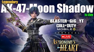 🔴4k CODM LIVE  - Legendary AK-47-Moon Shadow ia Back in Astronomy's Heart Draw | Codm Vertical Live