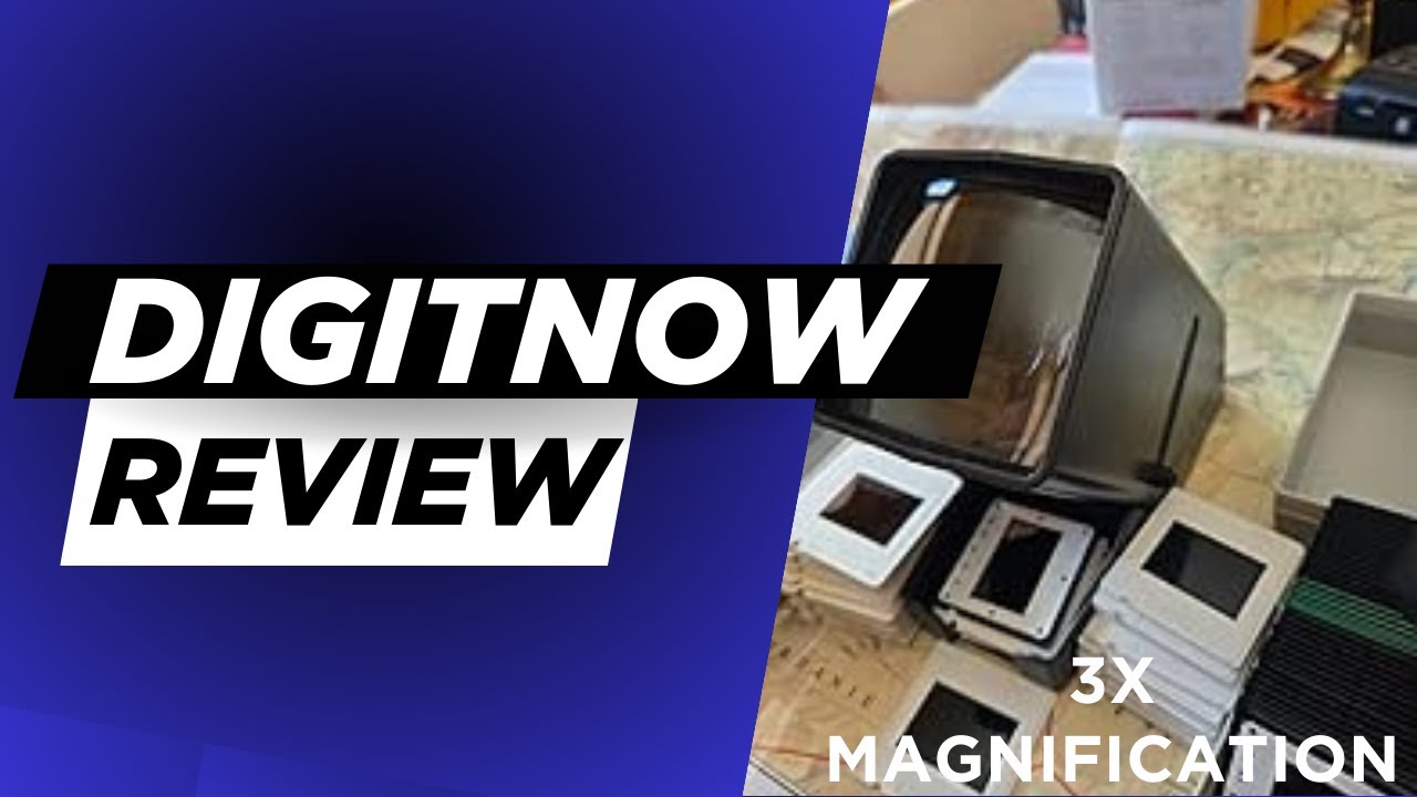 DIGITNOW! 35mm Slide Viewer with LED Light and 3X Magnification