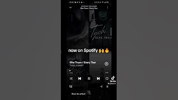 I made the official Spotify Visualizer for Tych X Comfy "Elke traan/Every Tear"!! #fyp #tych #comfy
