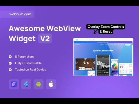 FlutterFlow WebView Widget 🌐 #flutterflow #webview #widget