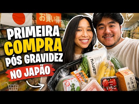 FIRST GROCERY SHOPPING HAUL FOR A PREGNANT WOMAN IN JAPAN