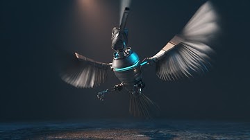 Humming-bird Blender 3D Animation