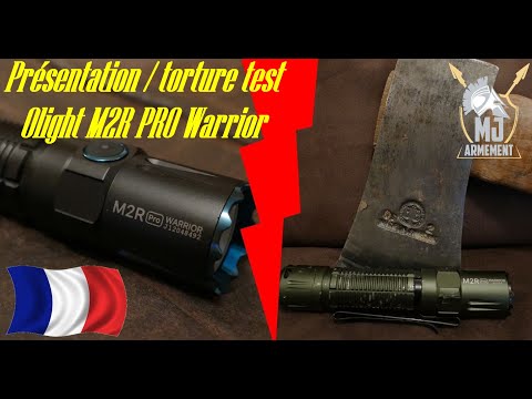 ► Torture test et présentation Olight M2R Pro Warrior ! (Unboxing)