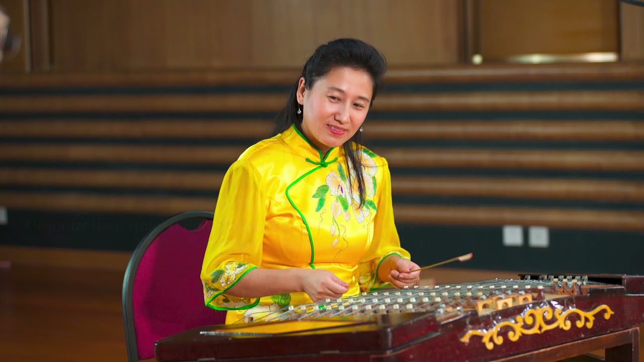 2803❣️5尺　中国琴　箏　16弦 1200天，只为复原唐代的筝The recover of Zheng instrument in Tang