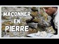 Maonnerie en pierre  comment reboucher un trou  tutoriel