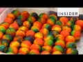 How Rainbow Cake Balls Are Made