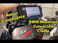 Retour dexprience bmw motorrad connected cradle