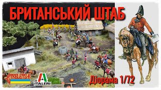Британський штаб | Діорама 1/72 | Частини 4&5/12