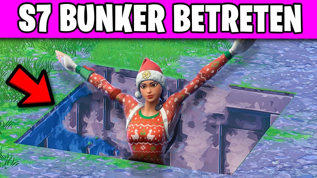 DAS befindet sich im BUNKER...in Season 7 Fortnite Kreativ Modus