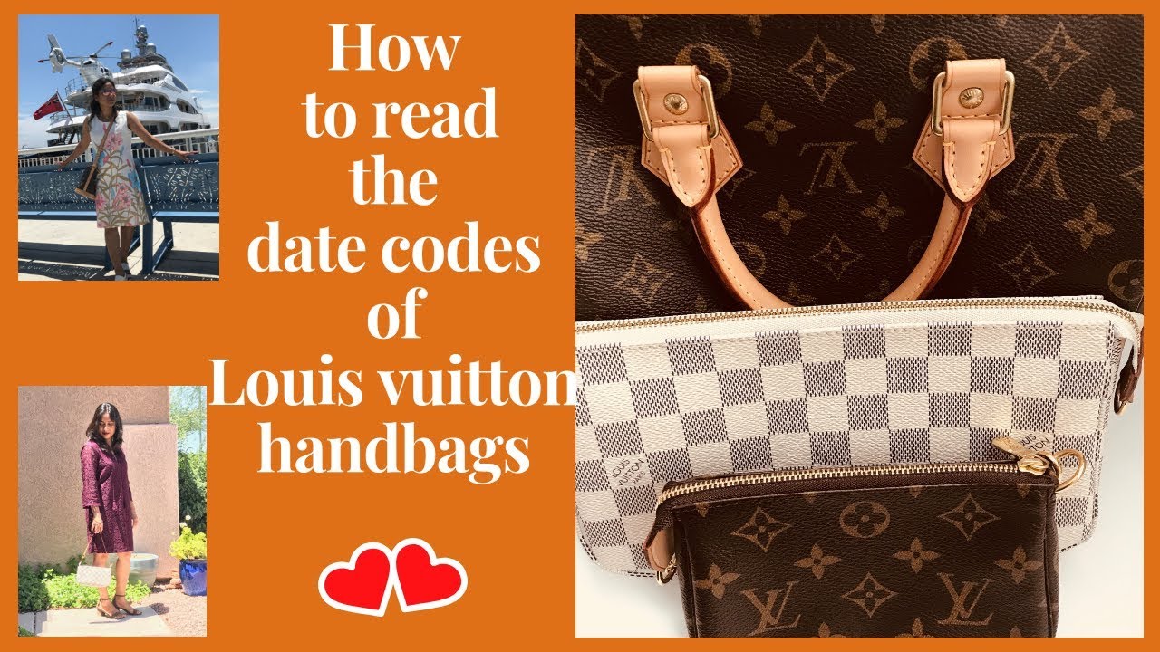 Louis Vuitton, Bags, How To Read Lv Date Code