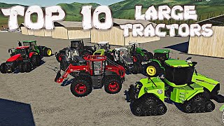 Top 10 Large Tractors - Farming Simulator 19 - Playstation 4 screenshot 3