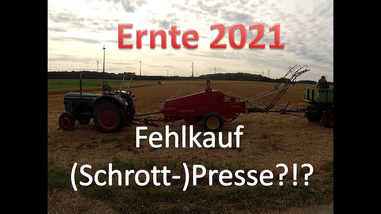 #65 Ernte 2021 | (Schrott-)Presse?! | Fehlkauf | FAIL | Welger AP41 | #OIM