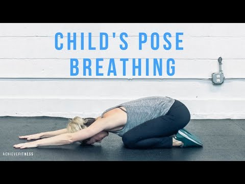 Child's Pose Breathing