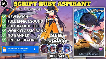 Script Ruby Aspirant | Full Effect & Voice | Patch Terbaru