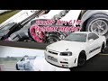 Mental 1100whp R34 Skyline GT-R dominates Runway Thrash - Into the 8s with a manual!