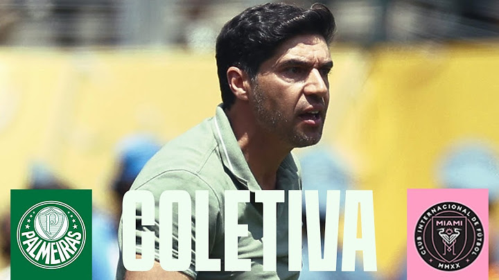 COLETIVA ABEL FERREIRA | PALMEIRAS X INTER MIAMI | COPA DO MUNDO DE CLUBES FIFA 2025