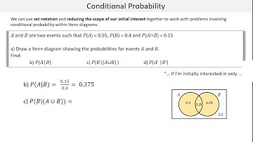 Conditional Probability - Venn