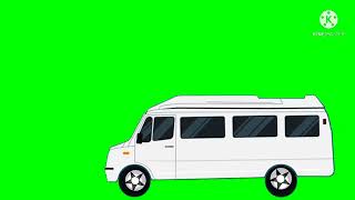 Cartoon Green Scene Video-TempoTraveller Drive(Movement)|No Copyrights|Free Download screenshot 2