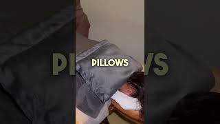 I Tried a CHINESE MASSAGE with Hot Pillows! #shorts