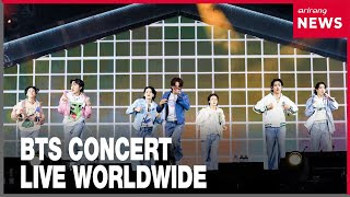 "BTS World tour 'ARIRANG'" show in Busan will be streamed in more than 38,000 theaters worldwide