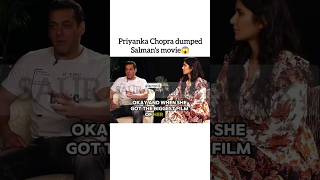 When Priyanka Chopra crushed Salman's ego🔥|| #salmankhan #priyankachopra #trending #bollywood #viral